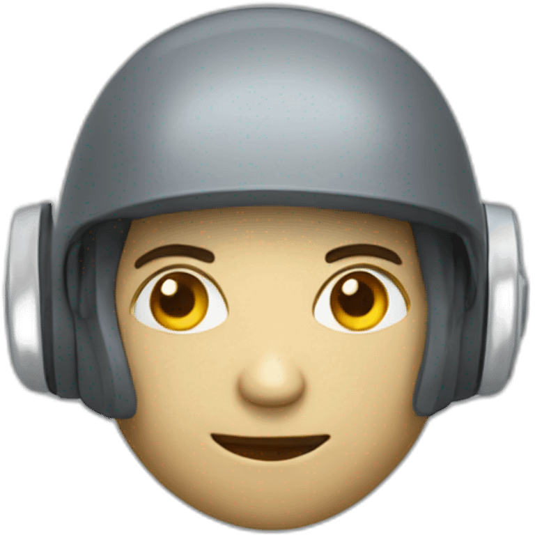 Cinematic 3D Chatbot emoji