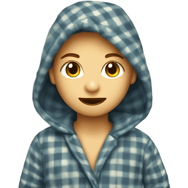 Plaid pijama emoji