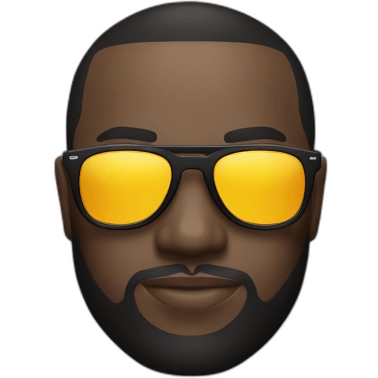 maitre gims sunglasses emoji