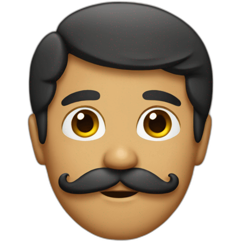 LATIN WITH MUSTACHE emoji