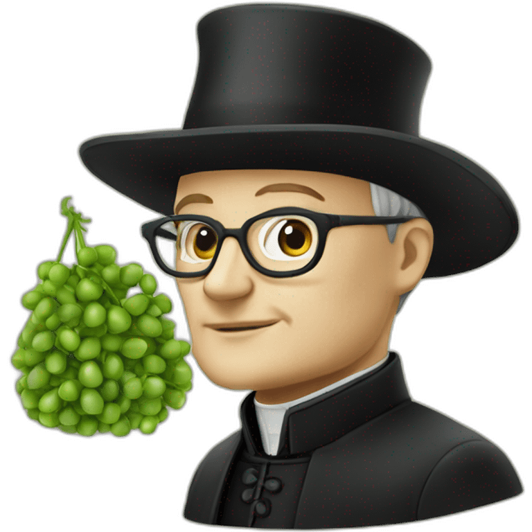 gregor mendel and his peas emoji