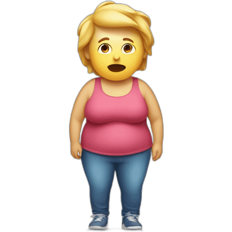 Person Trying  To Lose Weight emoji