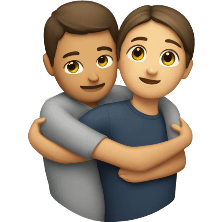 Two people hugging  emoji