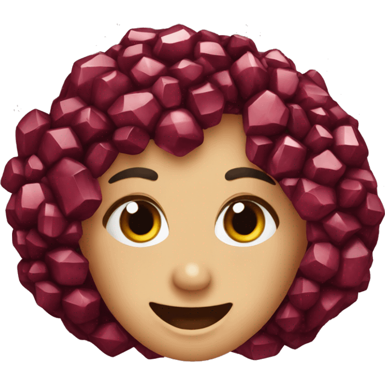 Garnet Gemstone  emoji