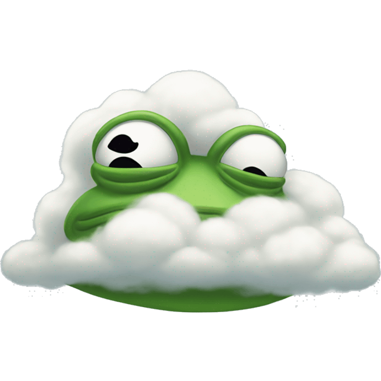 pepe the frog cloud emoji