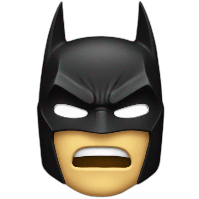 Batman logo emoji