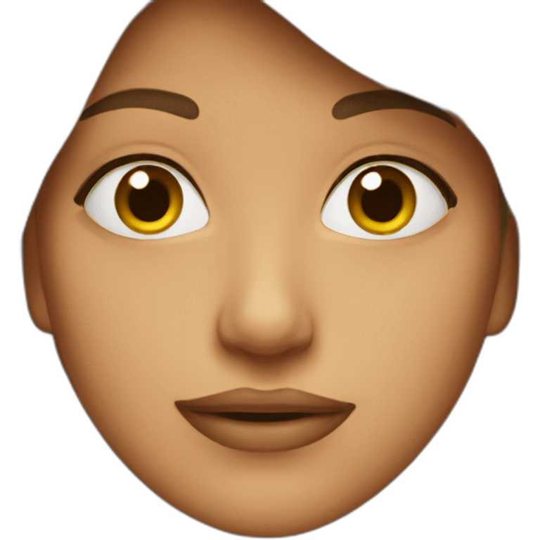 woman face emoji