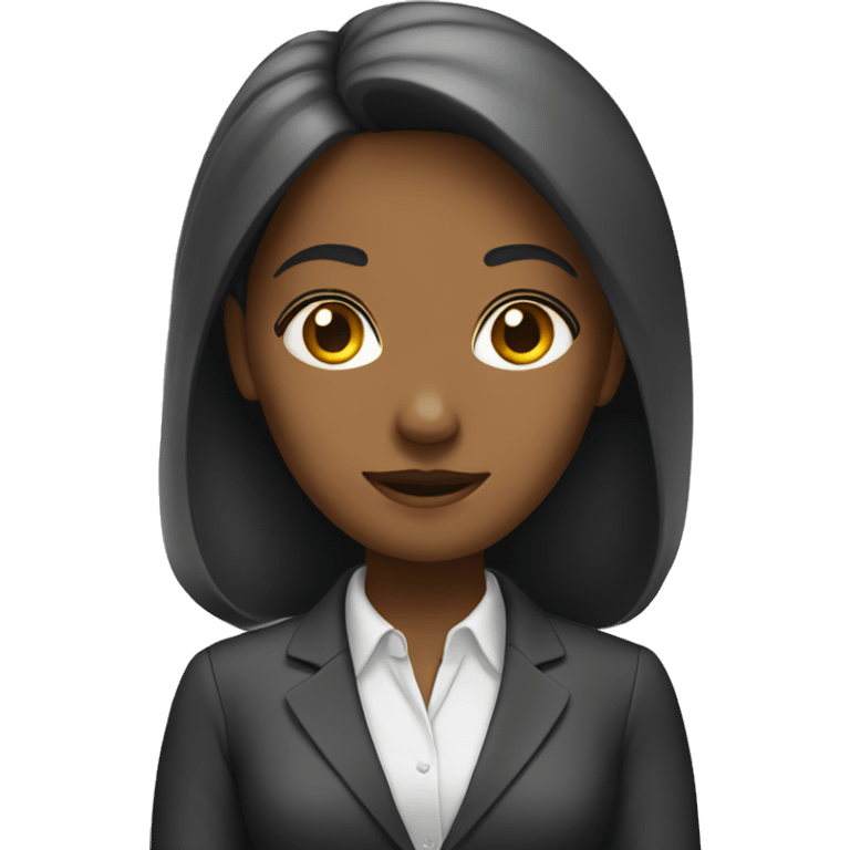 Business woman emoji