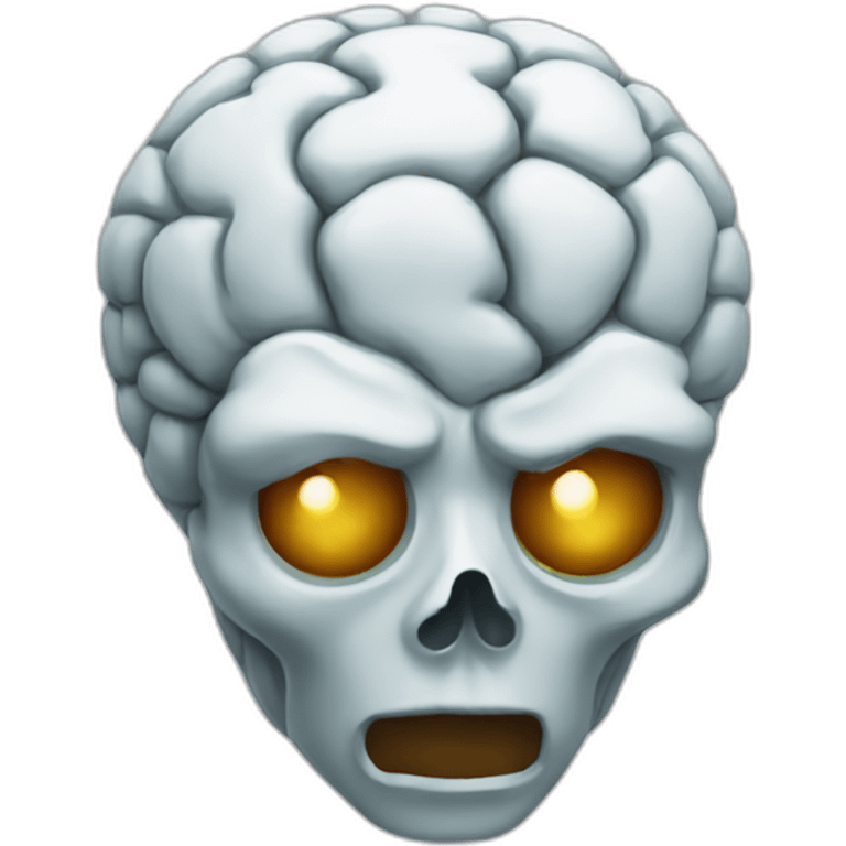 ghost brains emoji