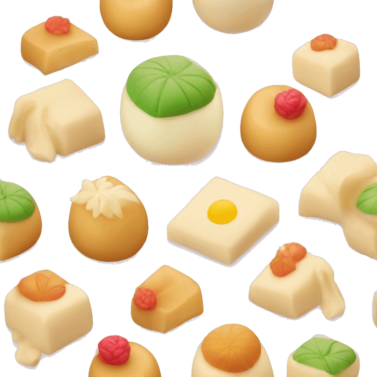 Delicious wagashi emoji