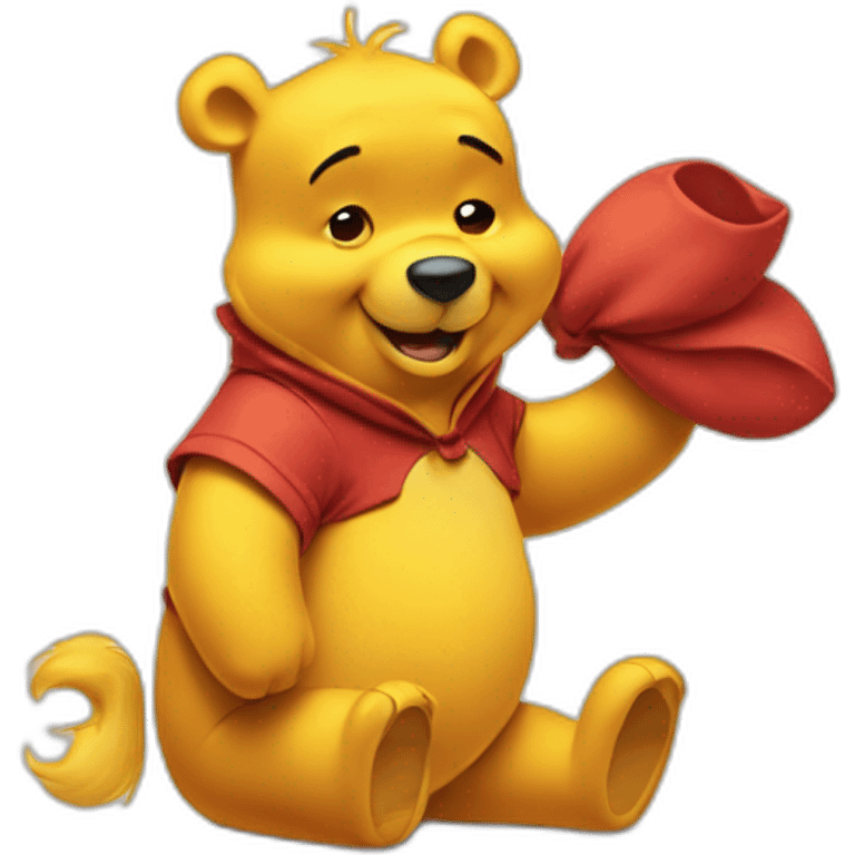 Xi jiping as winnie the pooh emoji