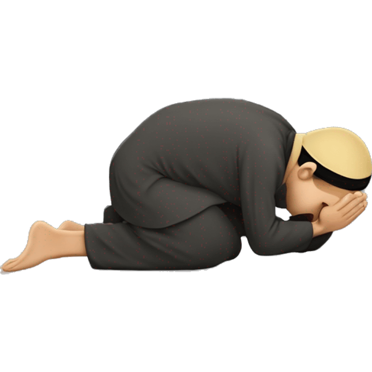 muslim Prostration emoji