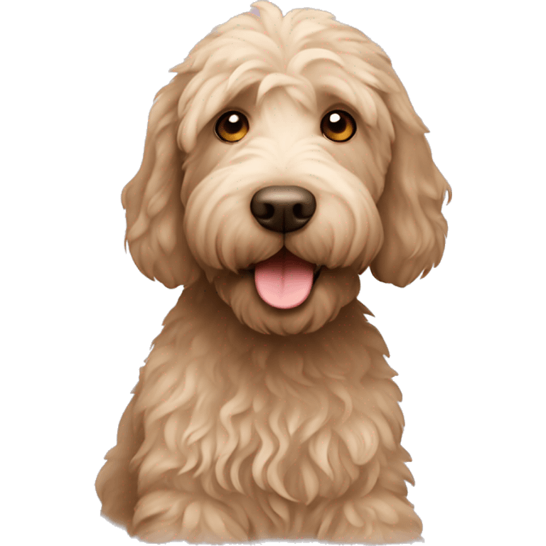 Labradoodle  emoji