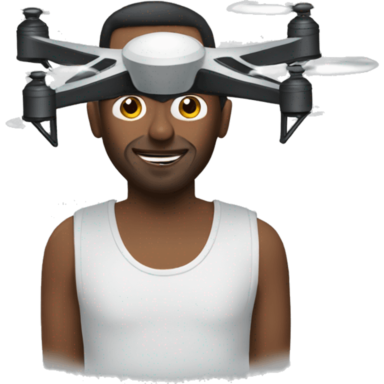 man with drone emoji