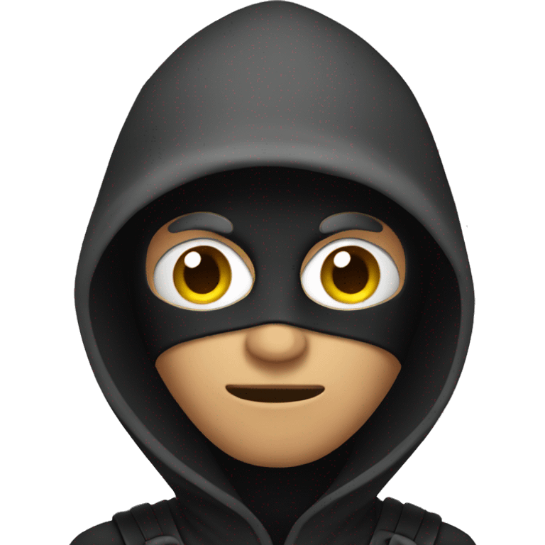 robber with hood  emoji