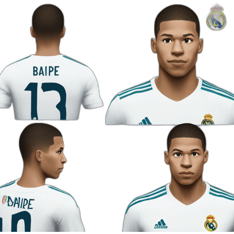 Mbappé réal Madrid emoji