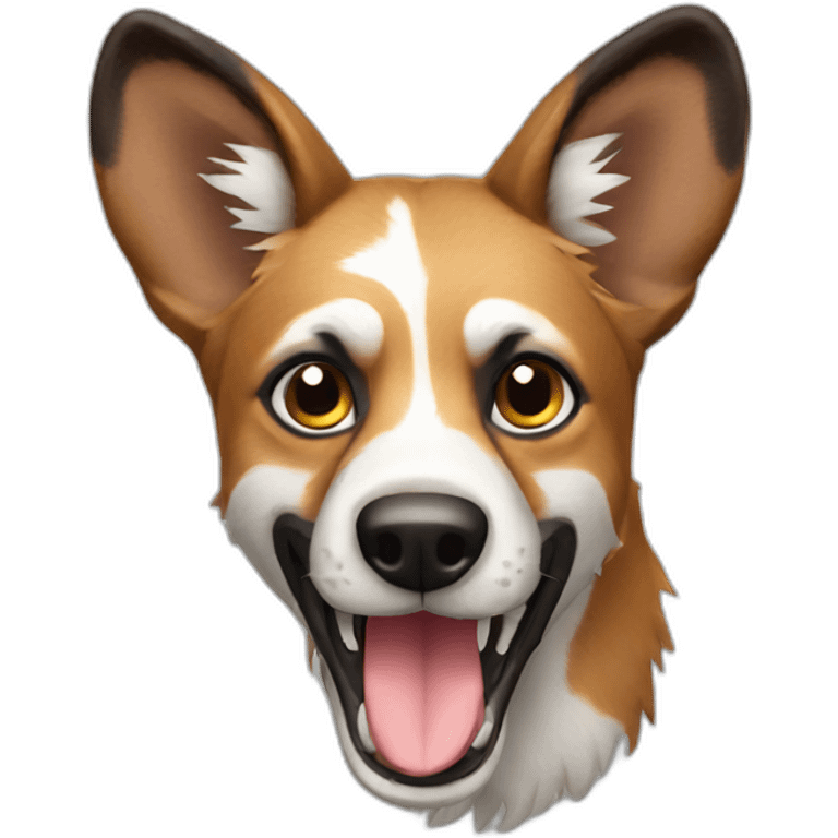 wild dog emoji