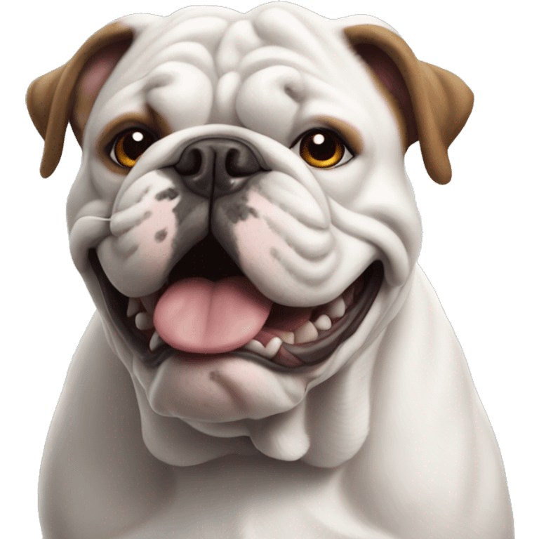 bulldog  emoji