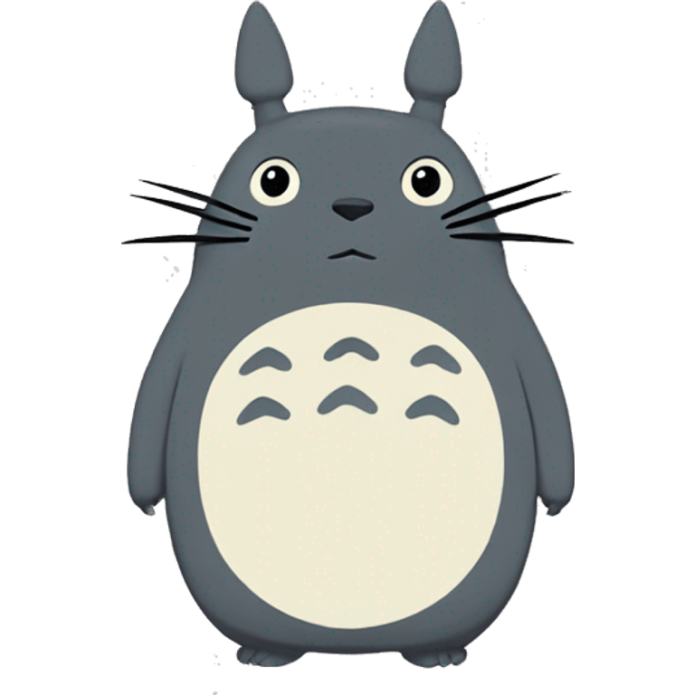 Totoro from My Neighbor Totoro emoji