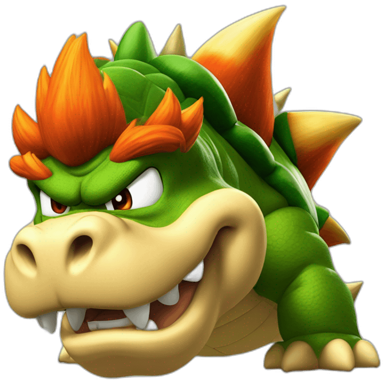 Bowser de Super Mario Bros emoji