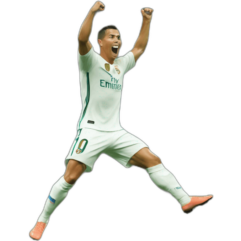 ronaldo celebration su emoji