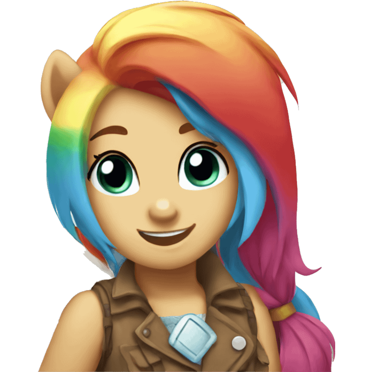 Rainbow Dash emoji