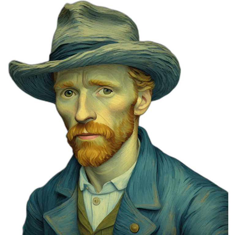 van gogh painting emoji