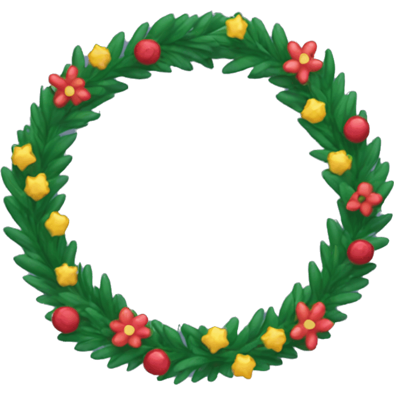 wreath emoji