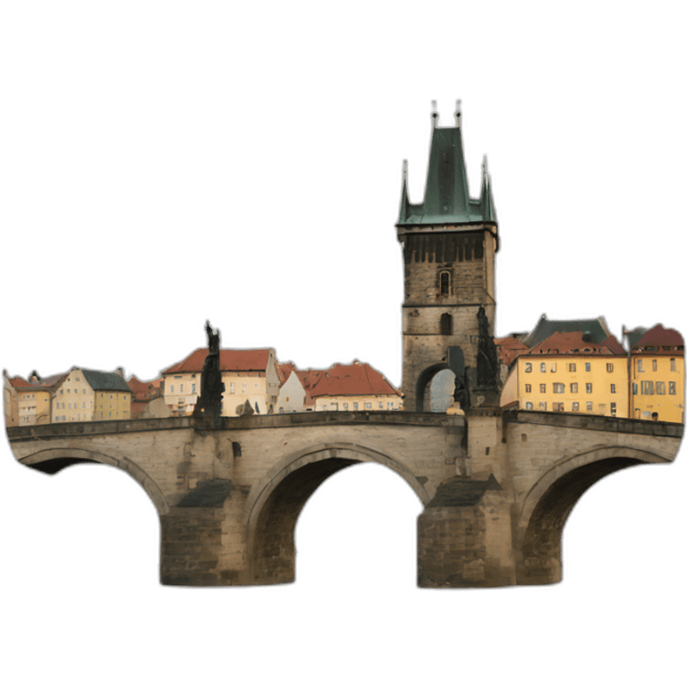 Charles bridge emoji