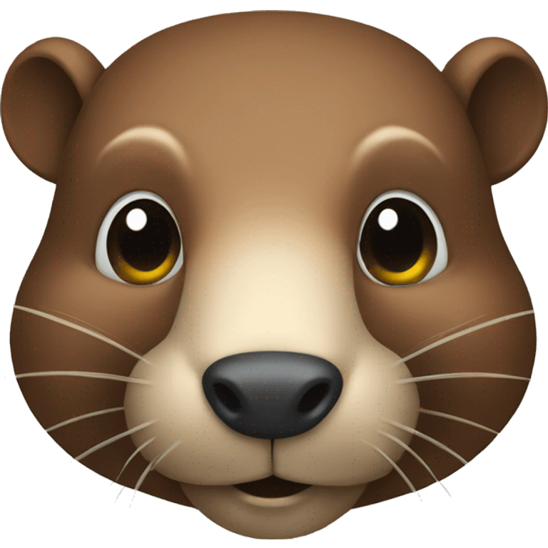 Avian beaver emoji