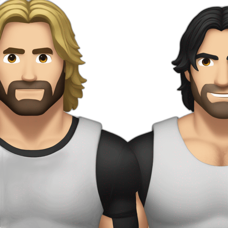 Seth Rollins et Dean Ambrose emoji