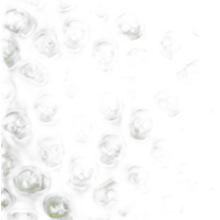 glow Crystal skull emoji