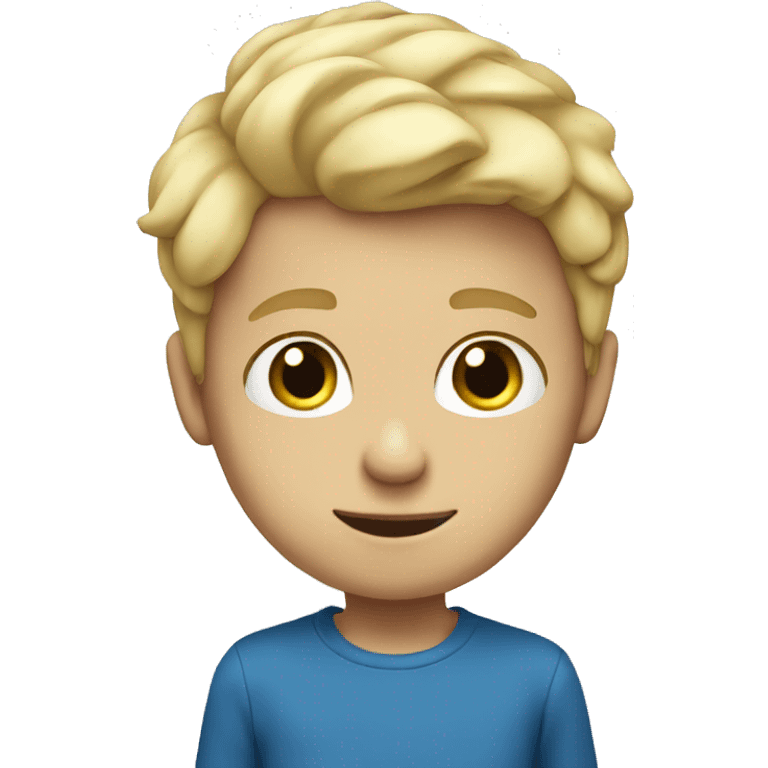 blond boy blue sin emoji