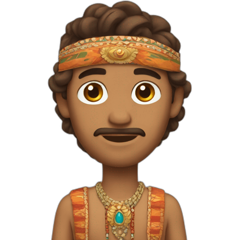 jim carry indian dressup emoji