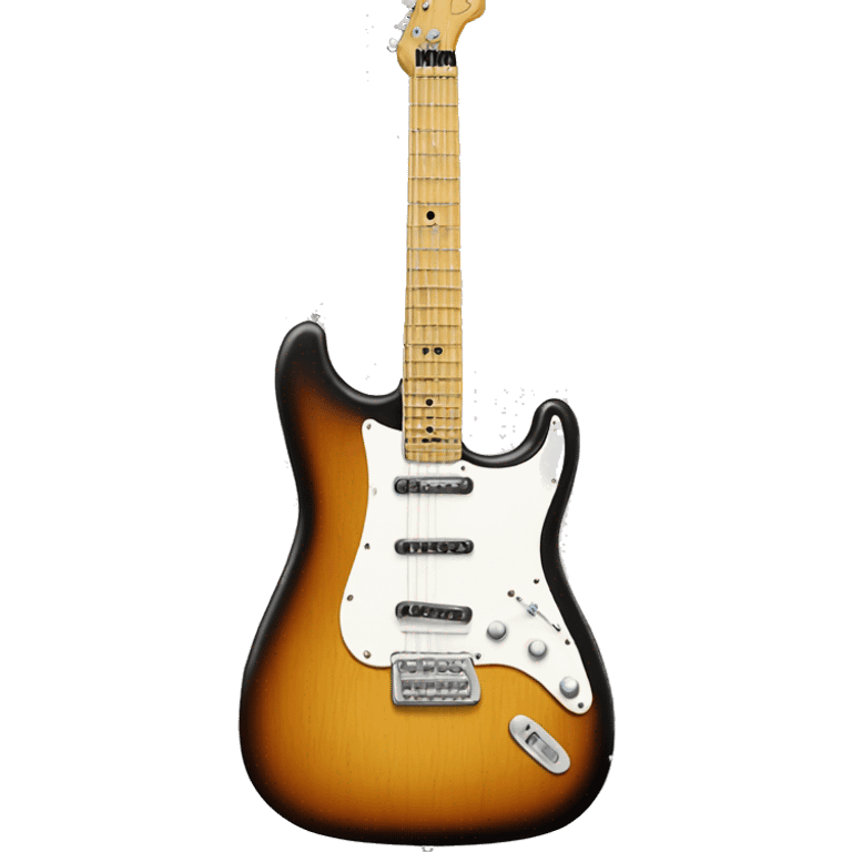 fender electric guitar emoji