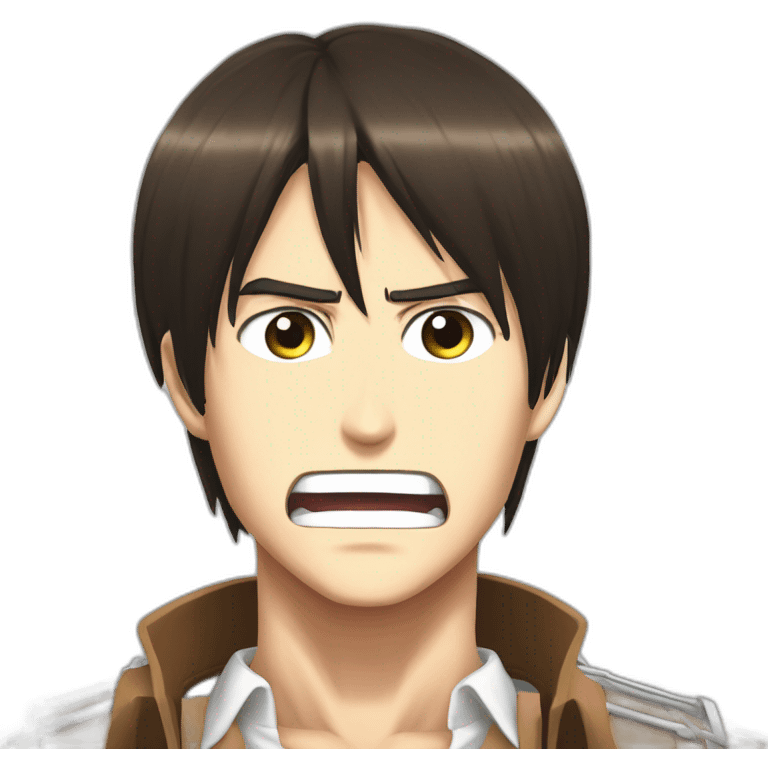 Attack on Titan - Eren Yeager emoji