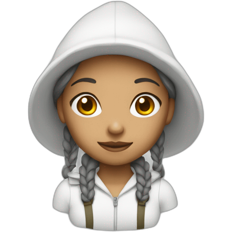 white fishman girl emoji