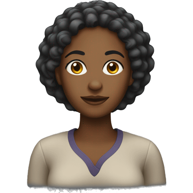 Black woman  emoji