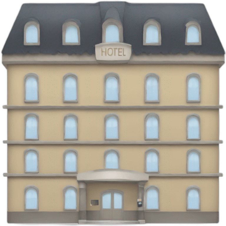 hotel emoji