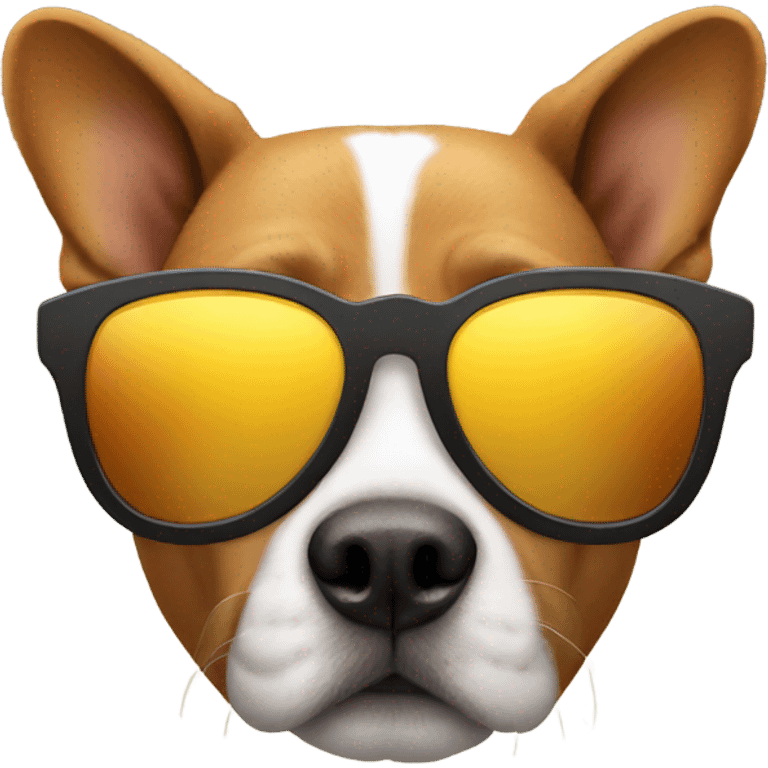 dog with sunglasses  emoji