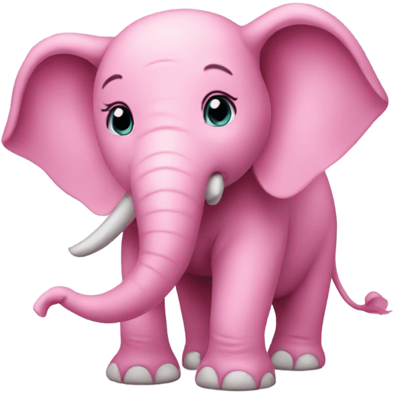 pink elephant emoji