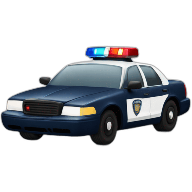 police car emoji