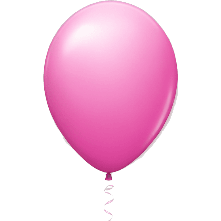 Pink balloon emoji