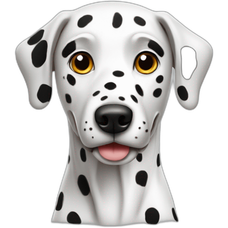 Dalmatian cheese emoji