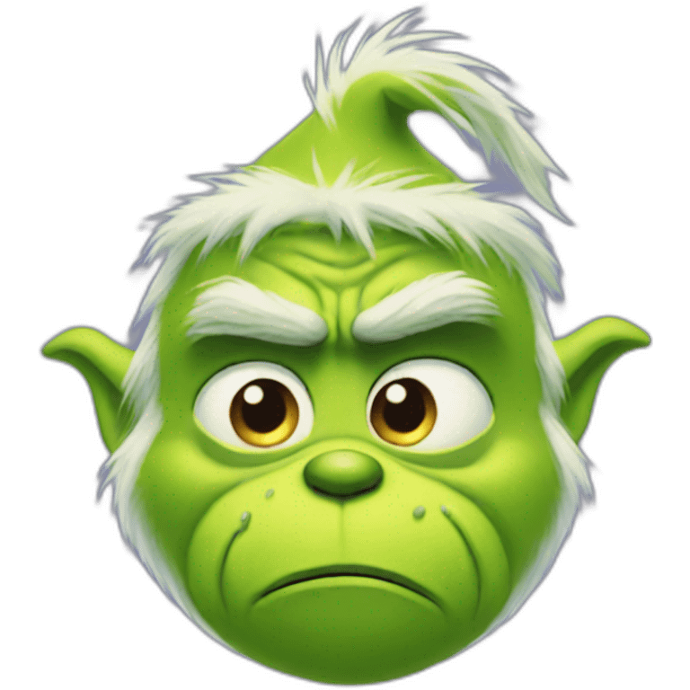 sad grinch emoji