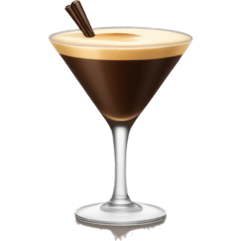 an espresso martini cocktail  emoji