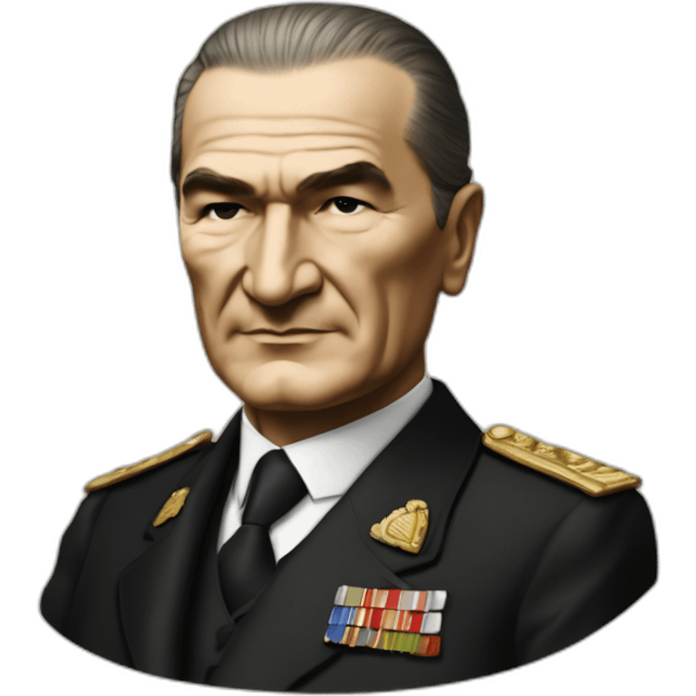 mustafa kemal ataturk president of turkiye emoji