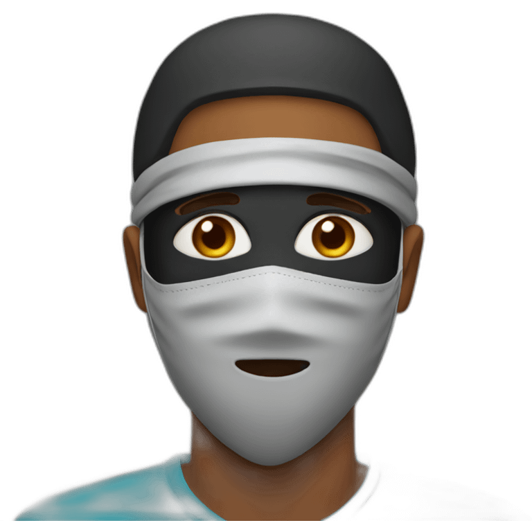 A Masked somali man emoji