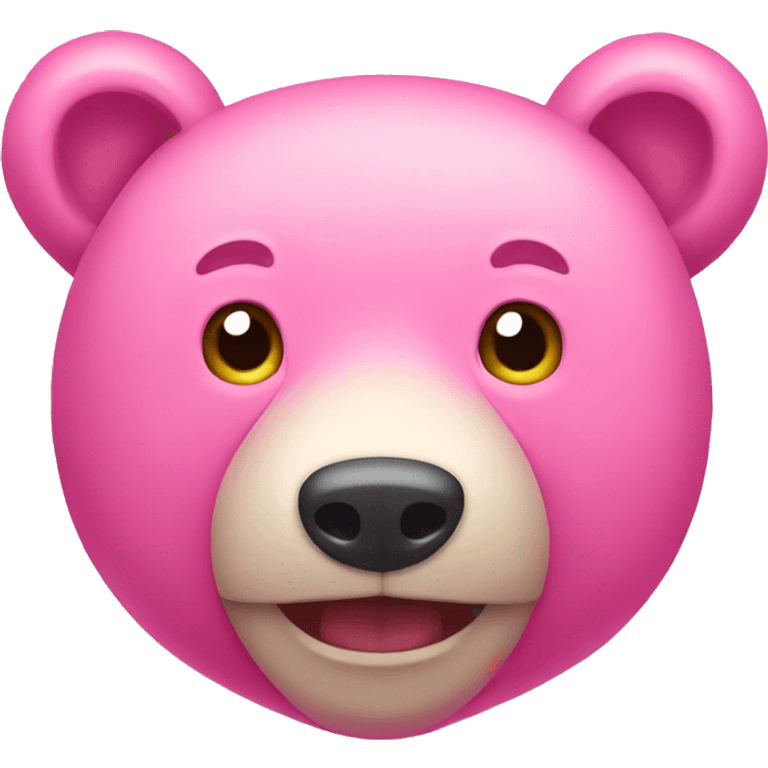 pink bear emoji