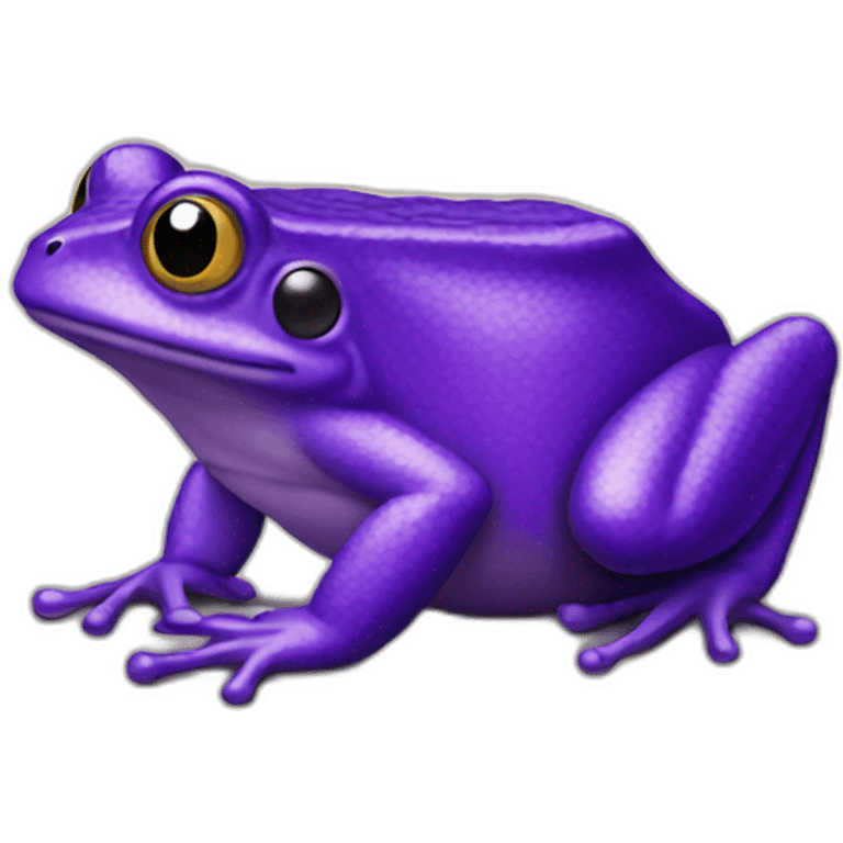 purple frog emoji